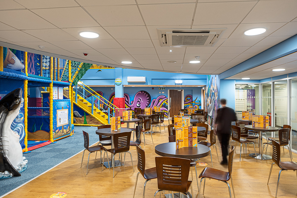 Dolphin Centre Bowling Soft Play Refurbishment DTA Consulting Engineers